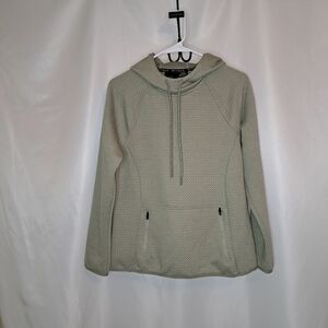 Spyder Women's Light Green Textured Hoodie Size Med
